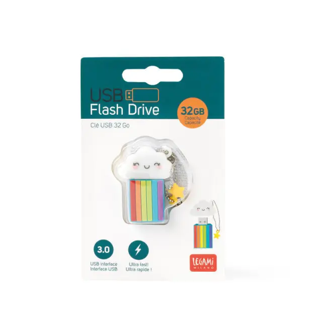 Legami Milano Rainbow 32GB USB 3.0 Stick Πολύχρωμο 2