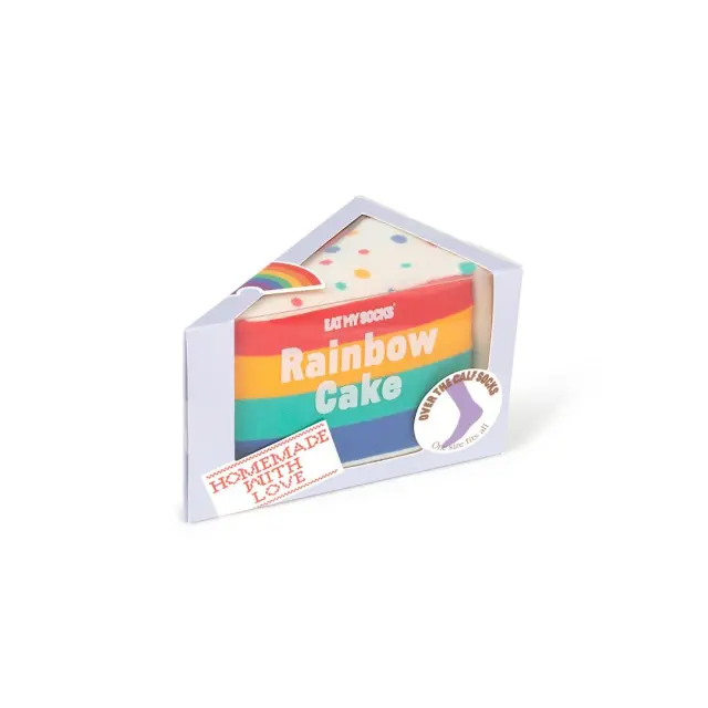 Eat My Socks: Κάλτσες Rainbow Cake