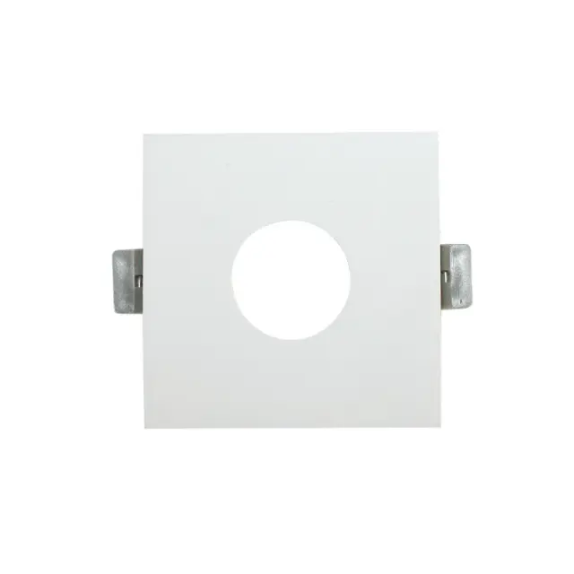 Aca Light ΣΠΟΤ ΕΔΩΤΕΡΙΚΟΥ ΧΩΡΟΥ ΧΩΝΕΥΤΟ ΚΕΝΟ 619 ΤΕΤΡΑΓΩΝΟ ΑΛΟΥΜΙΝΙΟ ΛΕΥΚΟ ΣΥΜΒΑΤΙΚΟ 1xGU10 IP20 Φ88mm