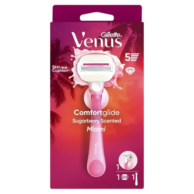 Gillette Woman Mηχανή Venus Miami (Mηχανή + 1 Aνταλλακτικό+ Hanger)