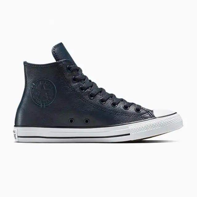 Converse Men's Chuck Taylor All Star HI Leather Μπλε Σκούρο A13276C (Converse)