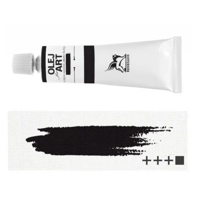 Λάδι ζωγραφικής Renesans 20ml - Carbon Black