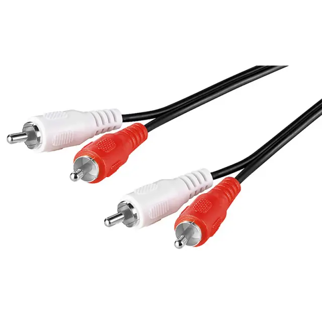 Καλώδιο 2RCA σε 2RCA 3m 02.008.0034