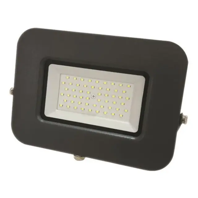 ΠΡΟΒΟΛΕΑΣ LED 50W SMD ΒΑΣΗ 360° ΓΡΑΦΙΤΗΣ IP65 3000k Γραφίτης