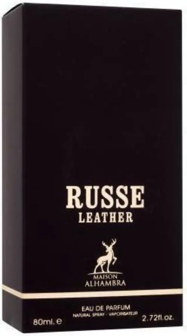 Maison Alhambra Russe Leather Eau De Parfum Unisex 80ml 3