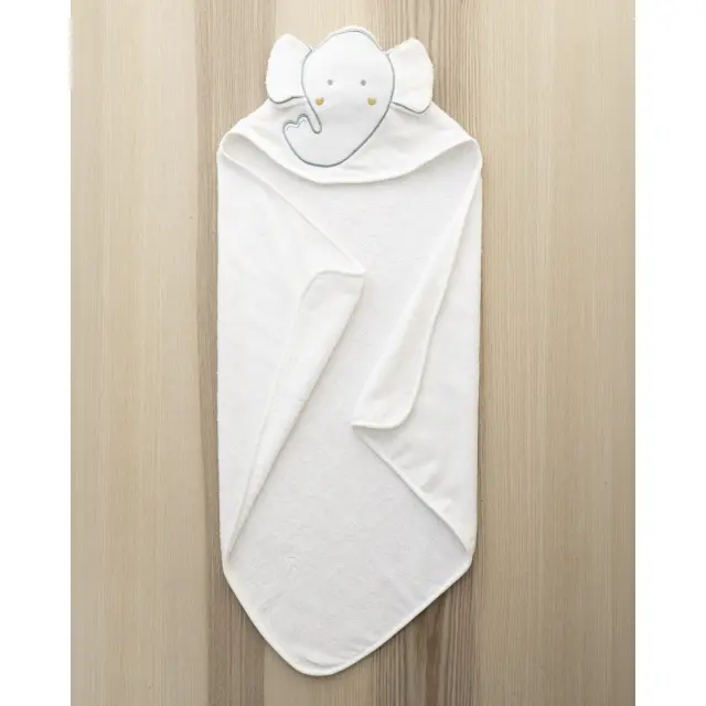 Βρεφική Κάπα 75x75 400gsm Nima Nature's Kiss White 100% βαμβακερό