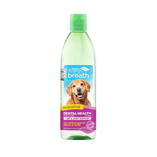 Tropiclean Dental Health Solution Hip & Joint Support Για Σκύλους 473ml Μονόχρωμο