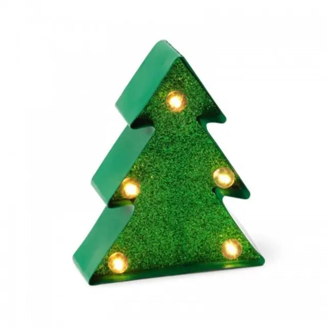 Legami Letter Light Xmas Tree with Glitter / LELI0038 (Legami)