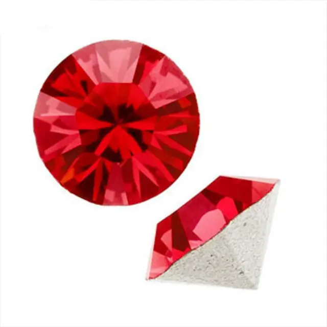 Swarovski 1088 Xirius Chaton Light Siam PP18 Ø2.4x1.5mm ~72τεμ