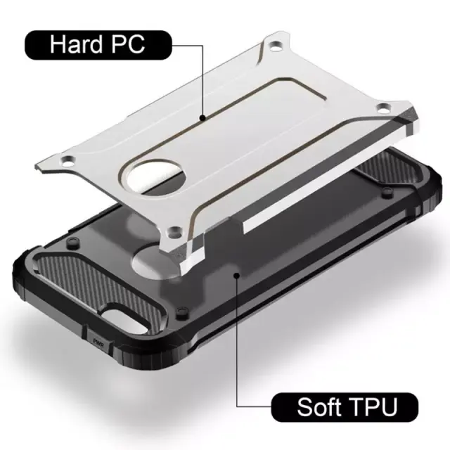 Θήκη Heavy Armor Sonique για Apple - iPhone 14 - Ασημί 2