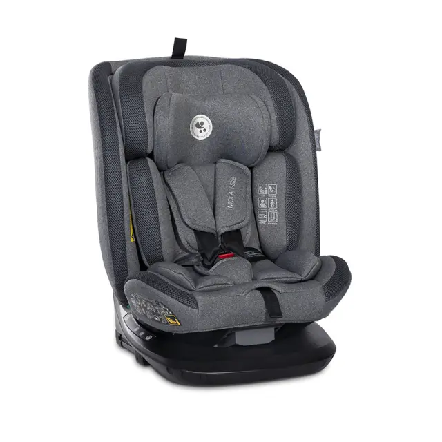 Lorelli Κάθισμα Αυτοκινήτου "IMOLA" i-Size 40-150 CM ISOFIX 360 Grey Γκρι