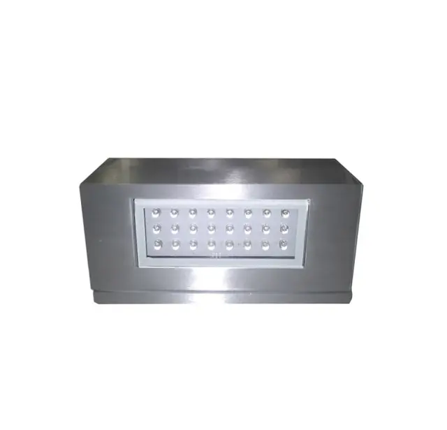 LED ΦΩΤ ΜΟΝΟ ΟΡΘΟΓΩΝΙΟ ΕΠΙΤΟΙΧΟ ΑΛΟΥΜΙΝ 1.6W ΨΥΧΡΟ ΣΑΤΙΝΕ
