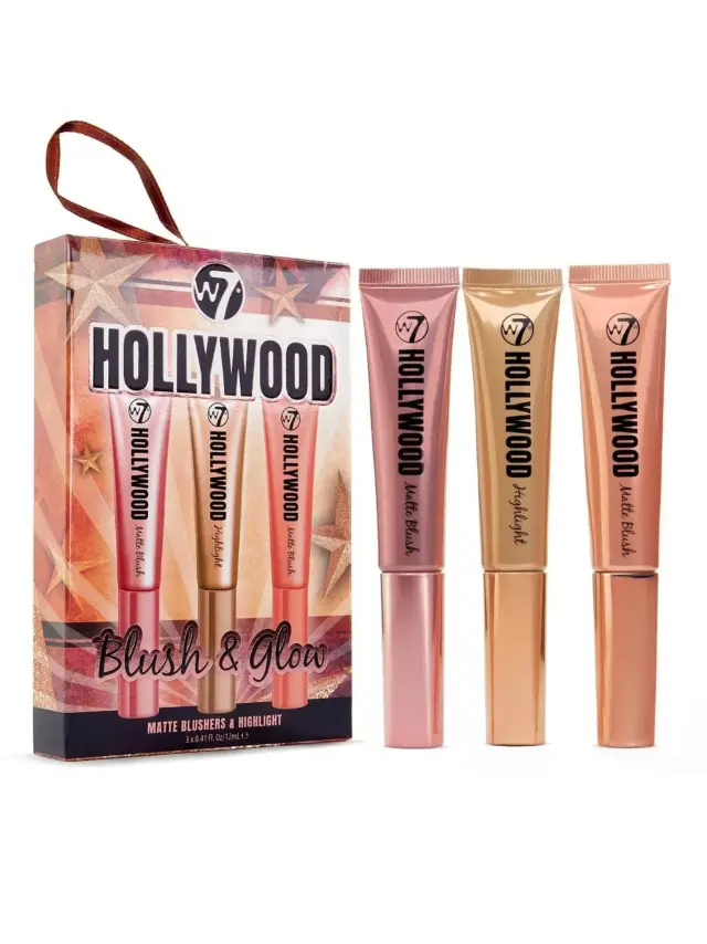 Hollywood Blush and Glow Gift Set W7 2