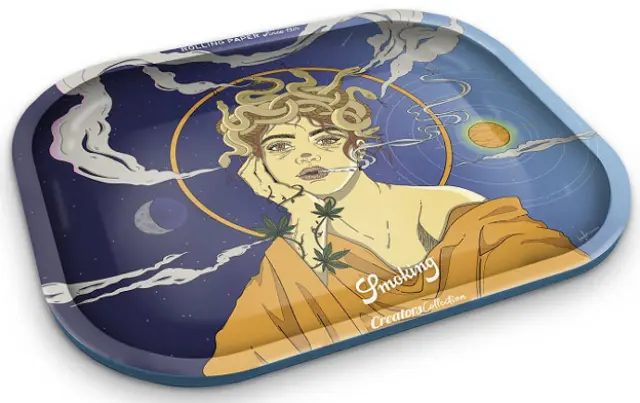 Smoking Rolling Tray Δίσκος Large - Medusa Fans (34x28cm)