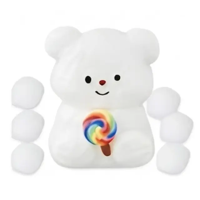 Squishy Παιχνίδι Anti-Stress Αρκουδάκι Λευκό 87298 OEM