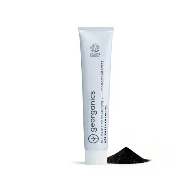 Georganics Οδοντόκρεμα με Ενεργό Άνθρακα για Τερηδόνα & Ευαίσθητα Δόντια 75ml