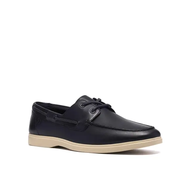 Clarks Torford Boat Navy Navy Leather 2