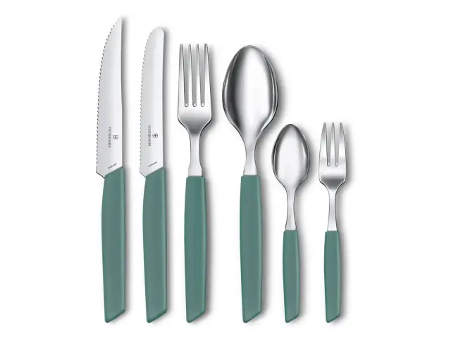 Μαχαίρι Μπριζόλας Victorinox Swiss Modern με μήκος λεπίδας 12cm - Green6.9006.12W43 2
