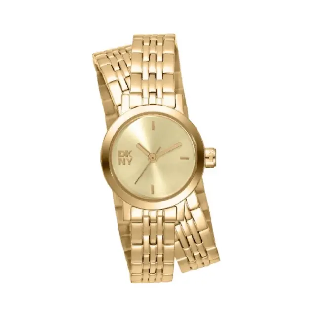 DKNY Mini Women's Watch Gold Stainless Steel Bracelet DK1L176M0035