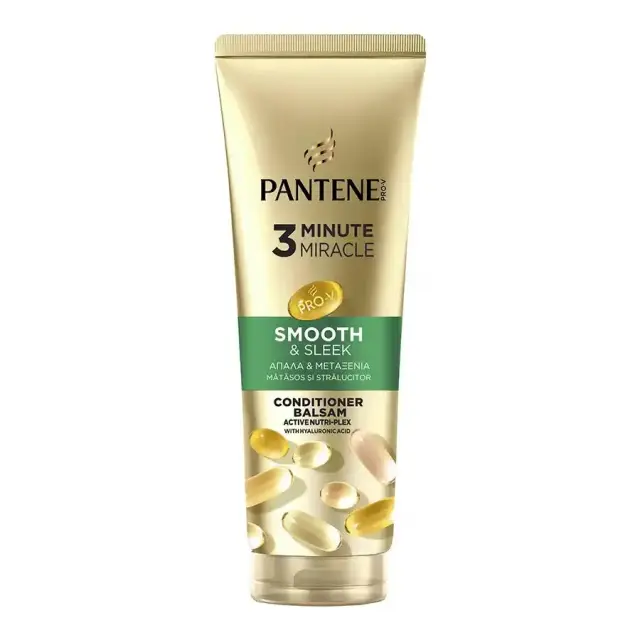 Pantene Pro-V 3 Μinute Miracle Smooth & Sleek Conditioner 220ml