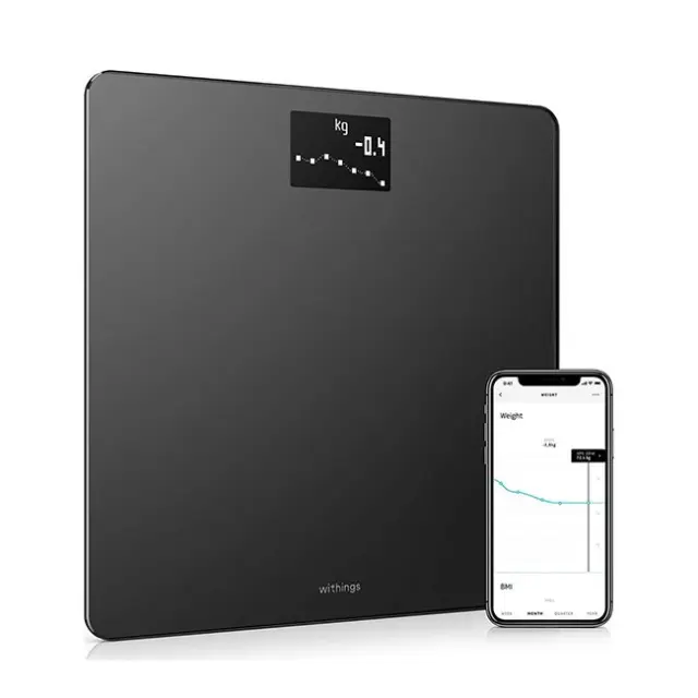 Withings Smart Ζυγαριά WBS06 WiFi Black (WBS06-BLACK-ALL-INTER) 2