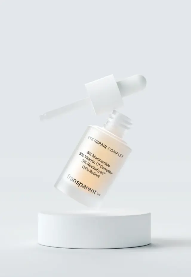 Niche Beauty Lab - Transparent Lab Eye Repair Complex - Ορός περιγράμματος ματιών με Ρετινόλη, Βιταμίνη C και Νιασιναμίδη 15ml 2