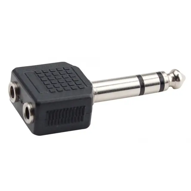 HILEC ADAPT1200 ΑΝΤΑΠΤΟΡΑΣ 2x ΘΗΛ. STEREO JACK 3.5 ΣΕ 1x ΑΡΣ. STEREO JACK 6,35