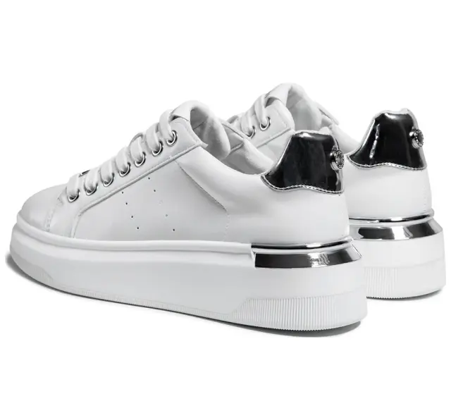 Γυναικεία Sneakers Steve Madden Glacial SM11001470-196 White/Silver Άσπρο - 37 3