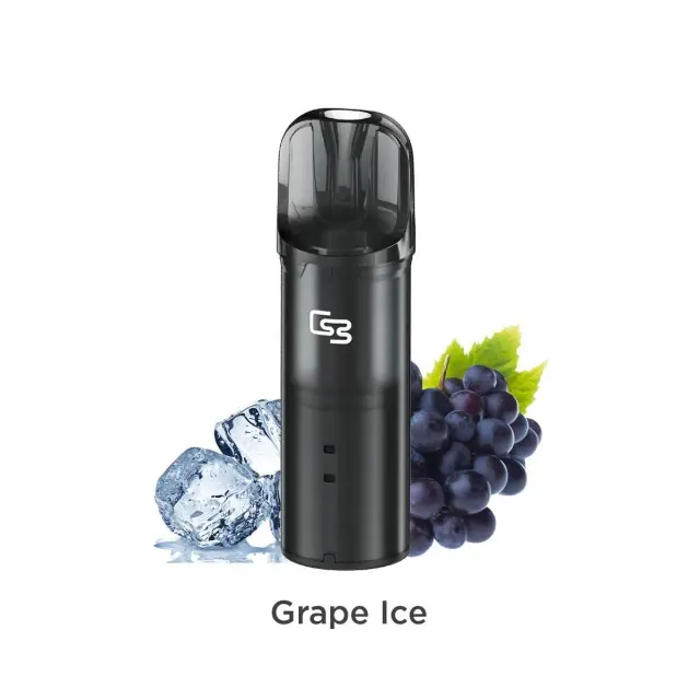 Geek Bar Elite 20mg 2ml Prefilled Δεξαμενή 1τεμ Grape Ice