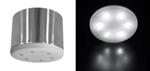 ΣΠΟΤ ΕΞΩΤΕΡ. ΣΑΤΙΝΕ LED ΙΣΧΥΟΣ 6x3W ΜΕ ΤΡΟΦΟΔ. 90° ΨΥΧΡΟ