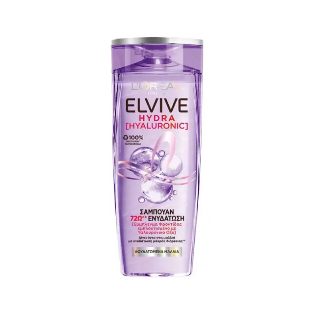 Hydra Hyaluronic Shampoo 72h - Σαμπουάν Με Υαλουρονικό Οξύ 72h 400ml