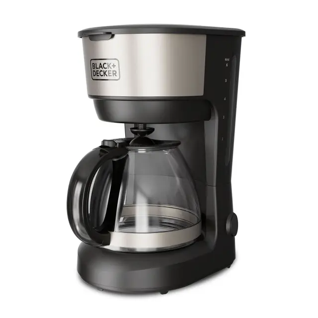 Black + Decker Drip Καφετιέρα Φίλτρου 600W
