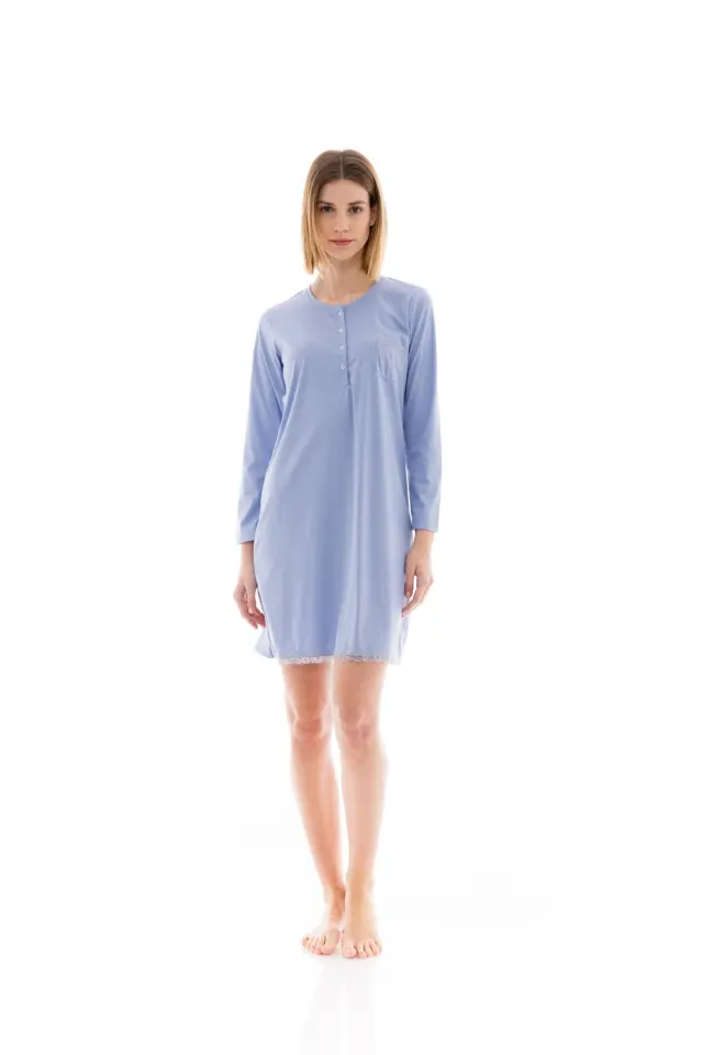 W1409 - Type - NIGHTGOWN BLUE DREAMS