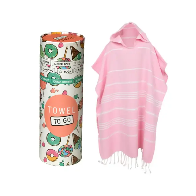 Towel To Go Ipanema Παιδικό Poncho Pink