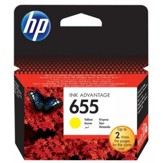 HP Μελάνι Inkjet No.655 Yellow (CZ112AE) (HPCZ112AE) HEWLETT PACKARD