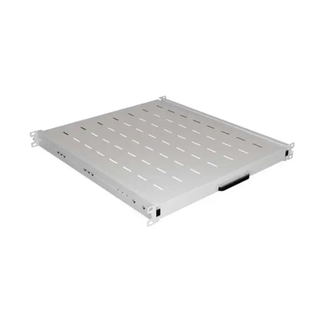 Lanberg Sliding Shelf 1U / 445x500mm Gray (AK-1021-S)