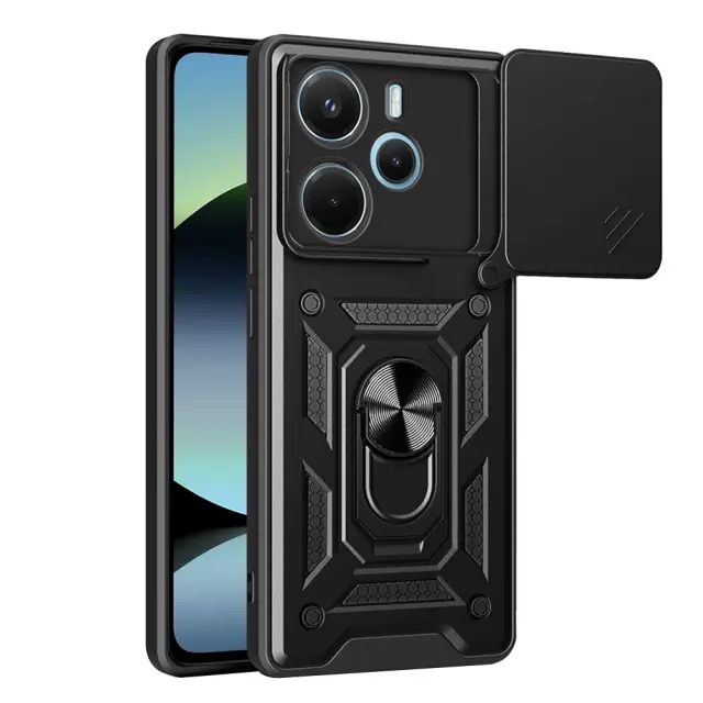 Techsuit - CamShield Series - Xiaomi Redmi Note 14 4G (163.25 x 76.55 x 8.16mm) - Black