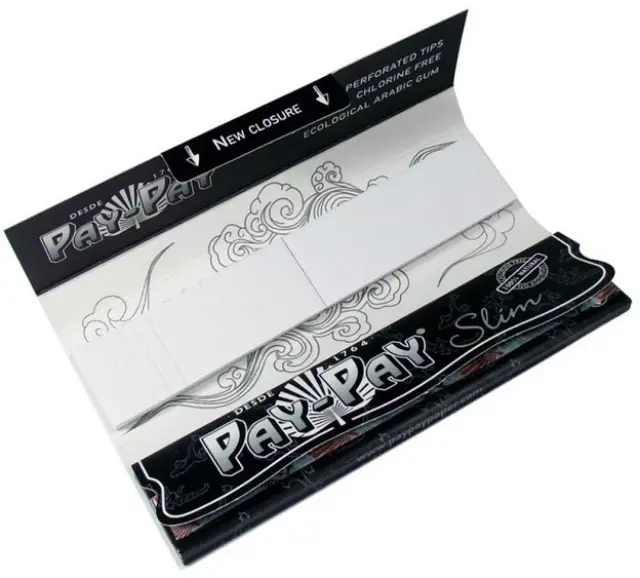 PayPay Χαρτάκια - KS Slim + Tips Black Edition 50+50 24τεμ. 3