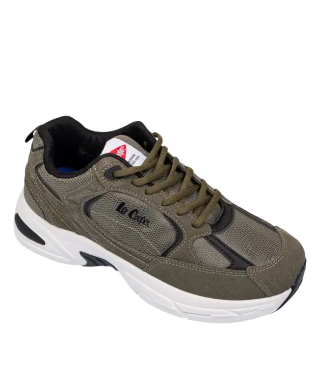 Lee Cooper - Ανδρικά Sneakers Palmer LCM628605-OLIVE Λαδί 2