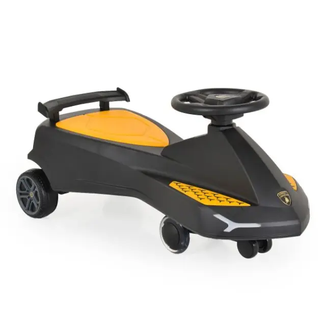 Lamborghini Μονοθέσιο Ποδοκίνητο Αυτοκίνητο Swing Car Black 3800146228989