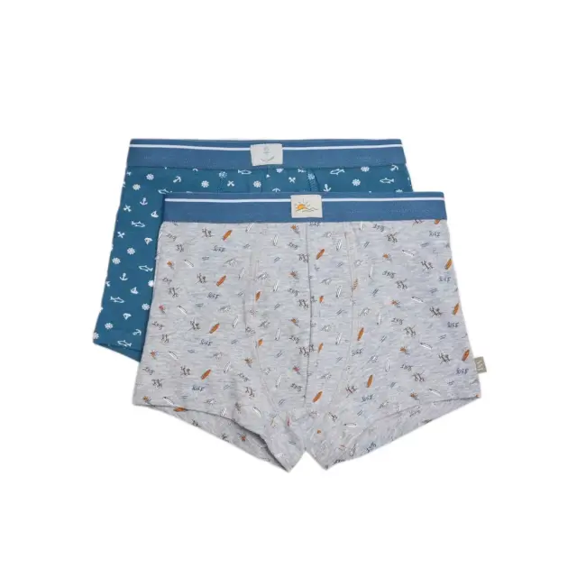 Ysabel Mora Παιδικό Boxer Αγόρι Surf - Διπλό Πακέτο, Χρώμα Πολύχρωμο - 4 Y