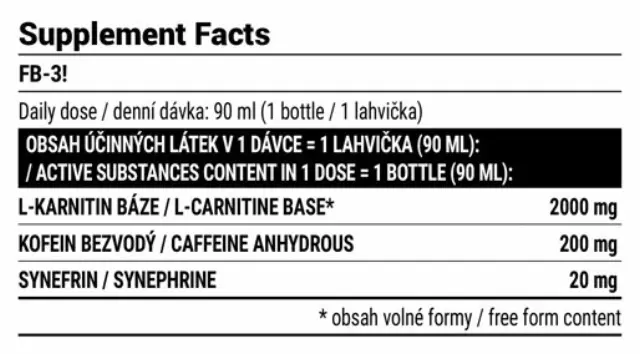 Extrifit FB-3 Shot kiwi, 90-ml 2