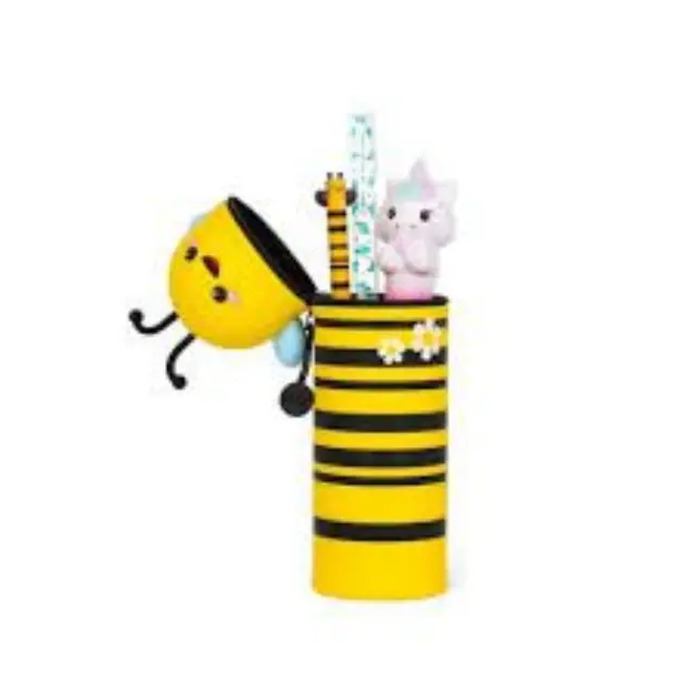 Legami® 2in1 Kawaii Κασετίνα Βαρελάκι και Μολυβοθήκη- Bee 2