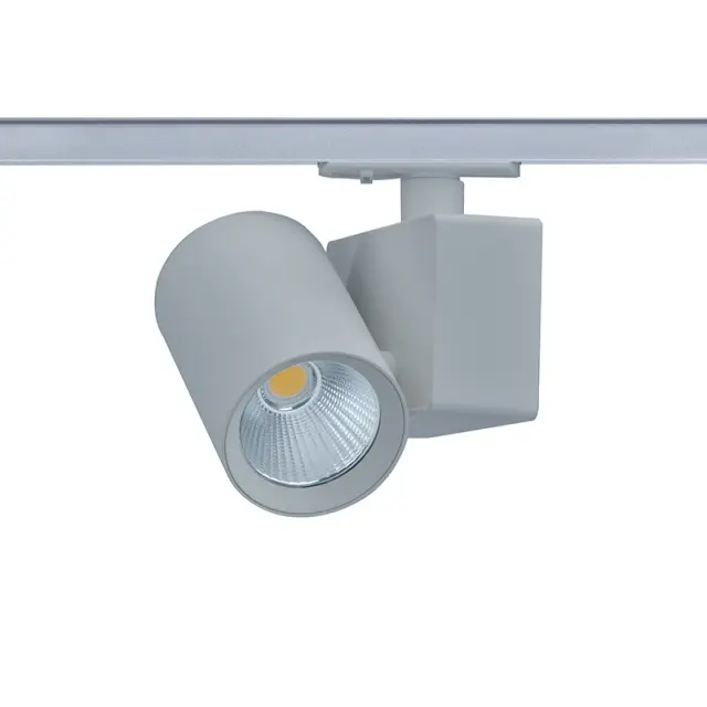 LED ΦΩΤΙΣΤΙΚΟ ΡΑΓΑΣ 230V AC 20W 3000K 1-PHASE 34° 2000LM Ra80 ΓΚΡΙ / LISOR2030G2