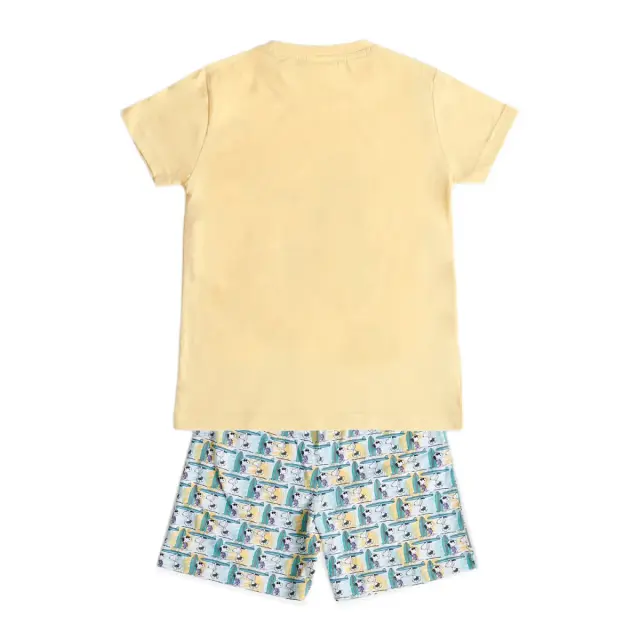 Admas Παιδική Πυτζάμα Αγόρι Snoopy Beach Beagle, Χρώμα Amarillo 2