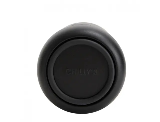 Μπουκάλι Θερμός Series 3 Chilly's με χωρητικότητα 500ml και διατήρηση θερμοκρασίας 14h ζεστό / 36h κρύο - Onyx Black22876 2