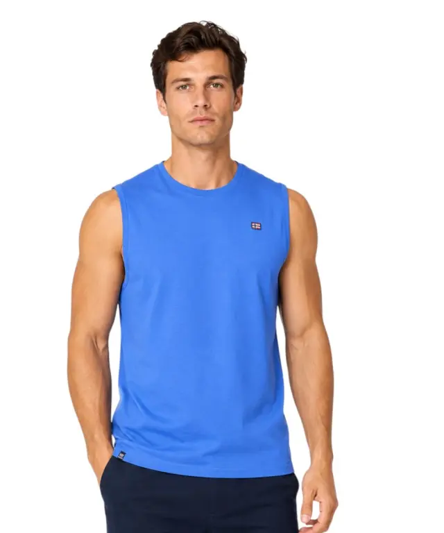 Norway Nautical School - Ανδρικό T-shirt Αμάνικο 835915-BLUETT Μπλε 3