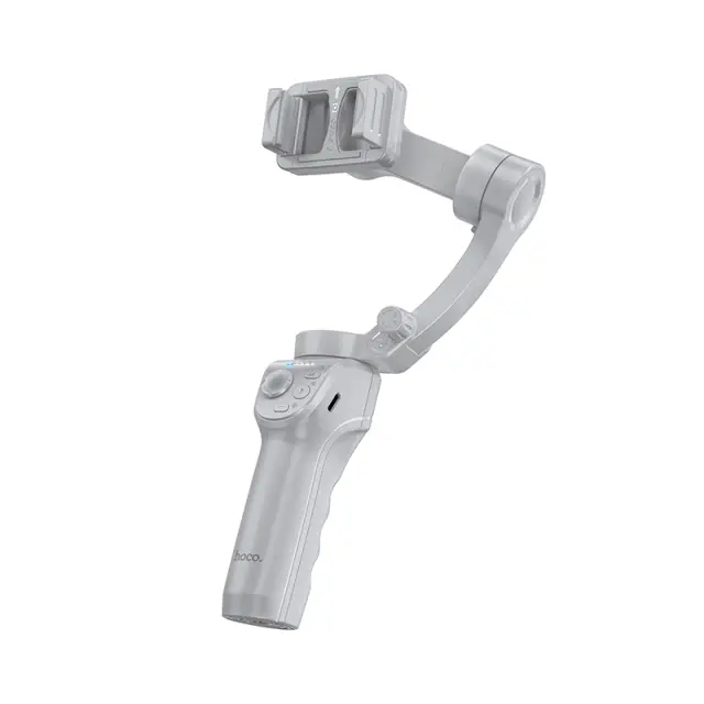 Gimbal Hoco K24 για Συσκευές 4.5"- 7" 3600mAh V5.2 με Σταθεροποιητή 3 Αξόνων Γκρι