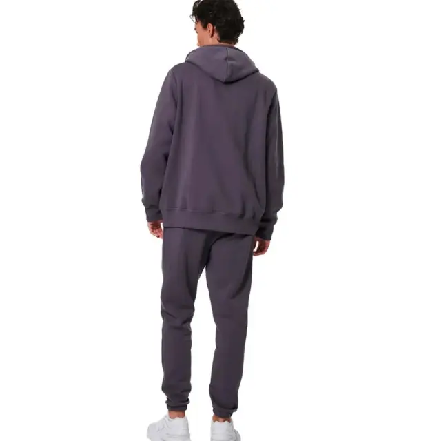 Body Action Men's Soft Fleece Hoodie Γκρι Σκούρο 063514-03B (Body Action) 3