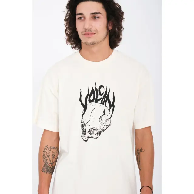 VOLCOM TOMSTONE LSE SST-ΜΠΛΟΥΖΑ ΑΝΔΡΙΚΗ BEIGE